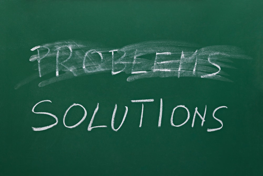 Solutions Chalkboard Image